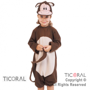 DISFRAZ MONO NI�O CAND TALLE 1 x 1